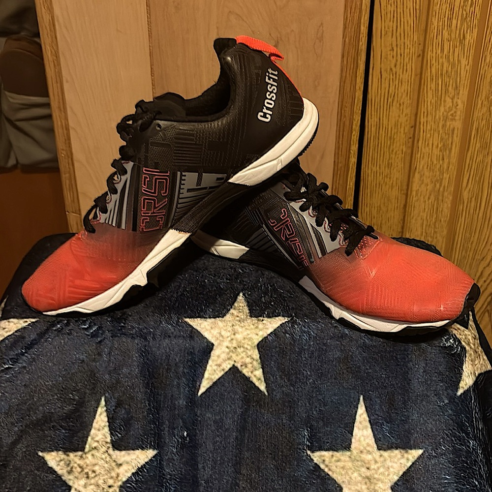 Women’s Reebok CrossFit shoes.